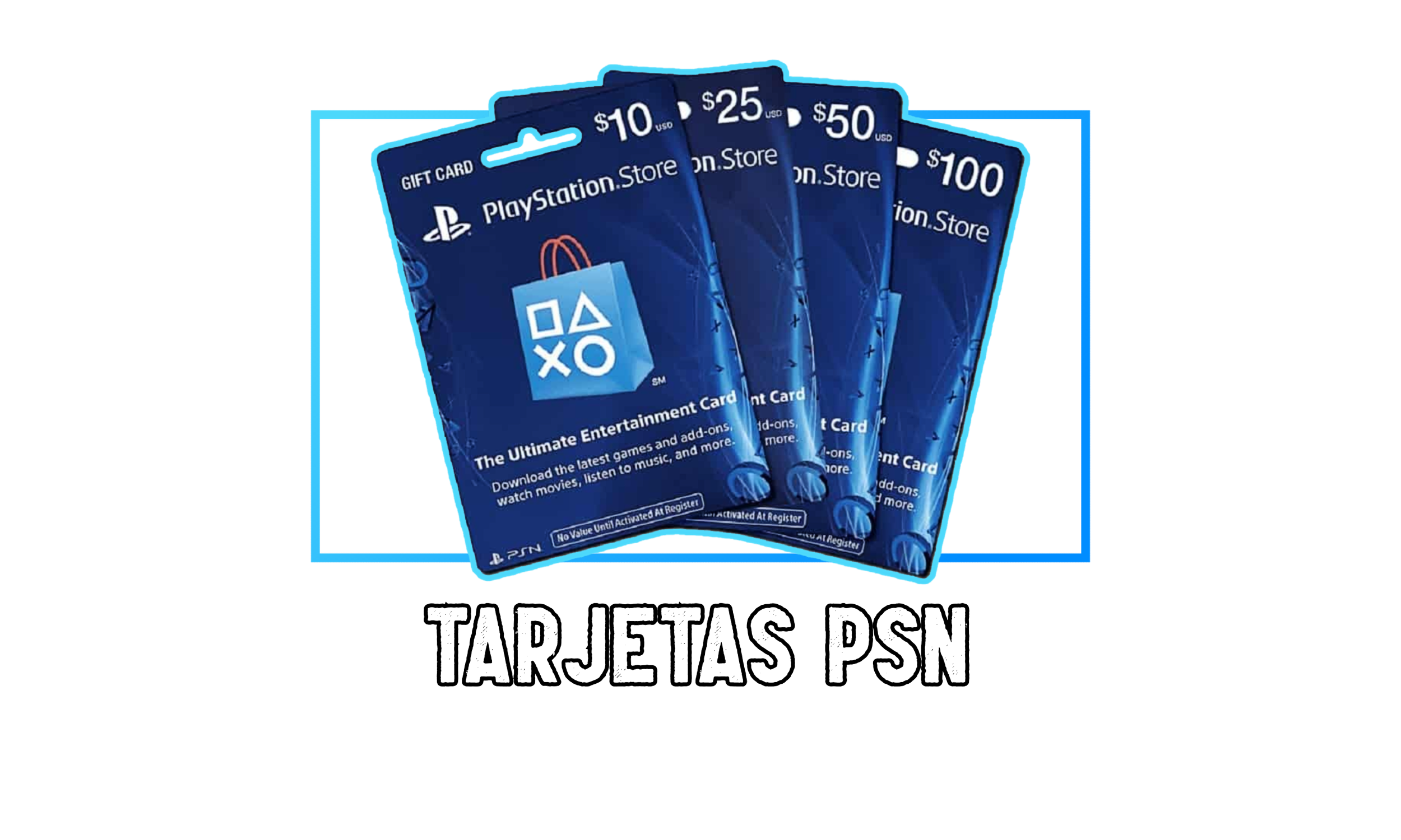 TARJETAS DE PSN